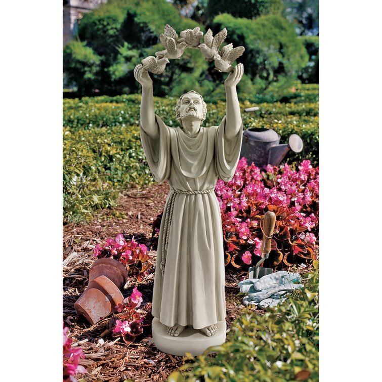 St. Francis Doves of Peace Garden Statue